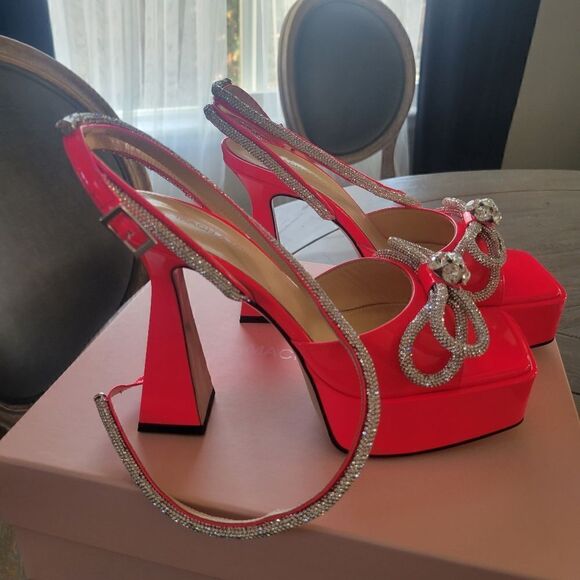 New MACH & MACH Platform sandals shoes 39.5 - Picture 6 of 13